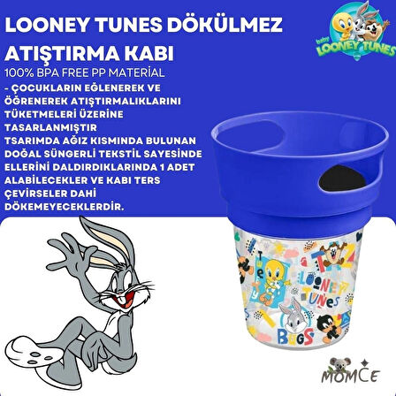 LİSANSLI ÇOCUK ATIŞTIRMA KABI SUPERMAN,BATMAN,LOONEY TUNES,BARBIE