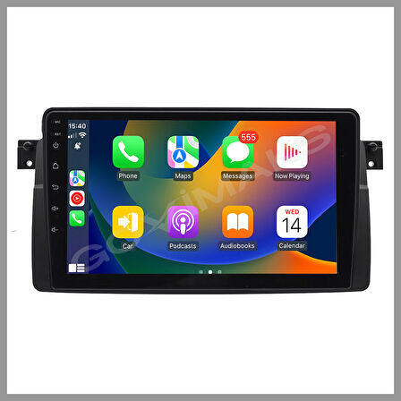 GOVİMAKS BMW E46 1998-2005 UYUMLU 6 GB RAM 128 GB HAFIZA ANDROID MULTIMEDIA TEYP