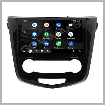 GOVİMAKS NISSAN QASHQAİ MANUEL 2014-2021 UYUMLU 4 GB RAM 64 GB HAFIZA ANDROID MULTIMEDIA TEYP