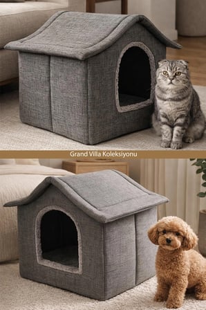 Grand Villa Lüks Kedi ve Köpek Yatağı