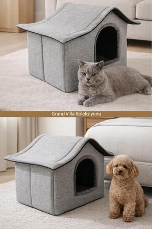 Grand Villa Lüks Kedi ve Köpek Yatağı