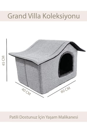 Grand Villa Lüks Kedi ve Köpek Yatağı