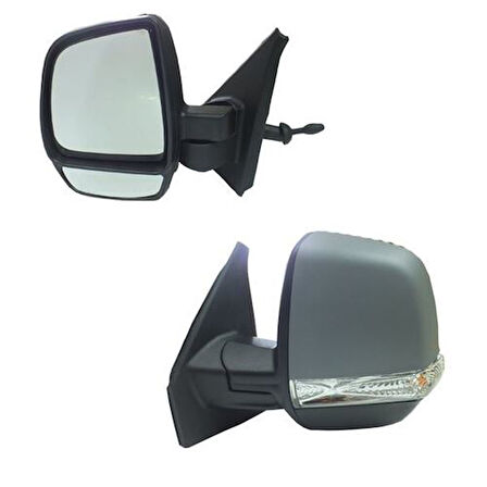 GVA 1029159 Dış Dikiz Aynası Sağ Doblo 11 Mekanik Sinyalli Çift Cam Konveks Vm-669R 735497873