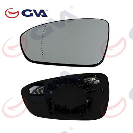 GVA 1111452 Ayna Camı Elektrikli Isıtmalı Sol Megane IV 15 Asferik Vm-6142Aghl 963664523R