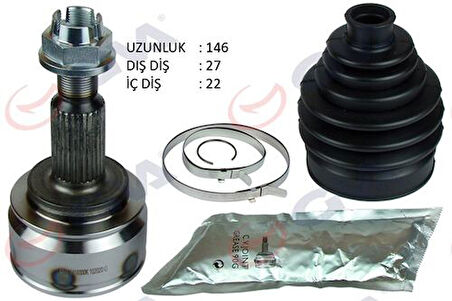 GVA 4416000K Aks Kafası Diş Ön Kangoo 3 1.5 DCI 08-27X22X56.7 146mm 8200687740