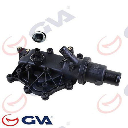 GVA 5111322 Termostat 89C Komple 2 Fiş Müşürlu Megane II-III-Fluence-Laguna II-III-Clio III 1.6-1.4 16V 8200700092