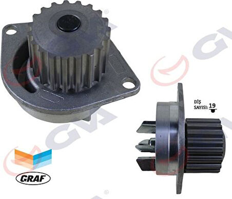 GVA 5243125G Devirdaim 106-206-307-C2-C3-C4-Saxo-Xsara-Berlingo-Partner 1.6 16V-Dfm Succe 1.6 16V 09-13 Tu5Jp4 1201.E5