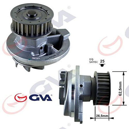 GVA 5290114 Devirdaim Astra F-Vectra A-Omega A 1.8-2.0 95-98-Frontera 1334054