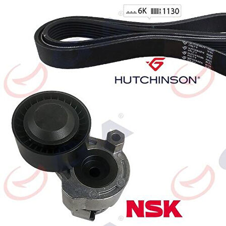 GVA 59A1113 Alternatör Gergi Kiti Clio II-III-IV-Kango II-III-Megane II-Logan I-Logan Mcv-Lodgy Sandero I-II 1.5DCI 117207020R