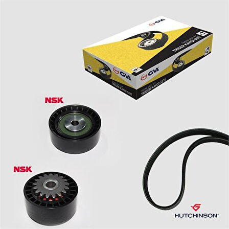 GVA 59A1415 Alternatör Gergi Kiti Clio II-Symbol II Logan-Sandero 1.2 16V D7F-D4F 7701477533