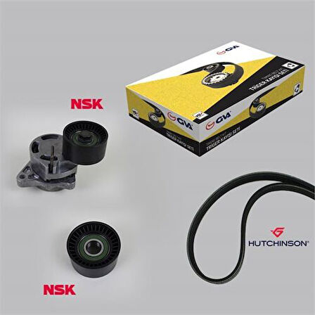 GVA 59A1910 Alternatör Gergi Kiti Kütüklü Master-Movano-Vivaro 01 G9T-G9U 6PK1148 7701475629