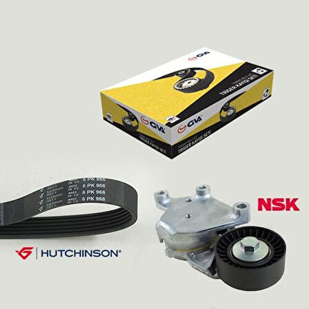 GVA 59A4313 Alternatör Gergi Kiti P107-C1-Aygo 1.4HDI 05 C-Elysee-Cactus-P301-308- C-Max II 1.6 HDI K016PK965 5751.H6