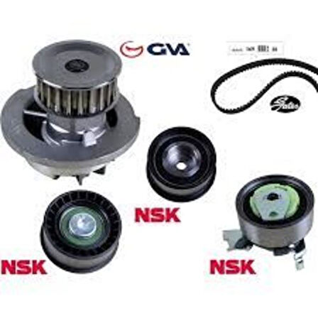 GVA 59WPK9003 Devirdaimlı Eksantrik Gergi Kiti Astra F-Corsa B-Vectra B 1.4L-1.6L-1.8I 16V X14Xe-X16XEL-X18Xe 95516734