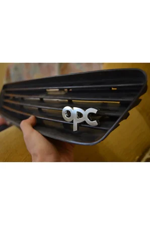 Opel Opc Ön Panjur Logosu Vidalı Metal 3d Amblem Logo Orjinal Style