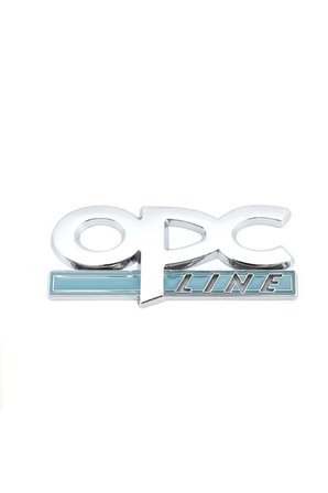 Opel Corsa D Opc Line Amblem Krom Bagaj Ve Çamurluk Logosu 3 Adet
