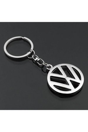 Volkswagen Anahtarlık Metal 3d Metal Otomobil Anahtarlığı - Krom Kaplamalı Oto Anahtarlık