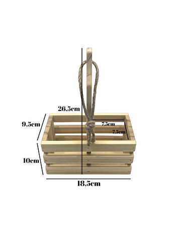 Ahşap Doğal 2Li Yağdanlık ve Sosluk Altı(IHLAMUR - KAVAK)(1 ADET)