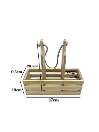 Ahşap Doğal 3Lü Yağdanlık ve Sosluk Altı(IHLAMUR - KAVAK)(1 ADET)
