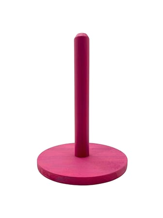 Doğal Ahşap Havlu Peçetelik Ahşap Kağıtlık(BEYAZ ÇAM)(PEMBE)(5 ADET)