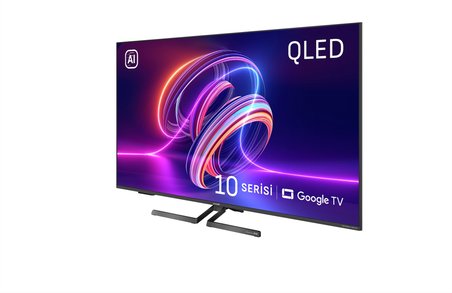 Arçelik Imperium 10 A 1055 C AI 4K Ultra HD 55" 140 Ekran Uydu Alıcılı Google Smart QLED TV