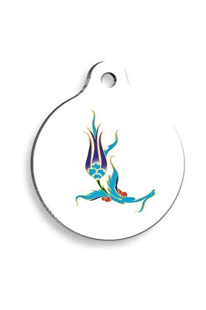 Motif 5 Kedi ve Köpek Künyesi Small: 2,5 cm.