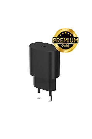 Samsung Galaxy A33 A34 A35 A52 A53 A54 A55 5g Uyumlu Şarj Adaptörü Süper Hızlı Type-c 25w Pd Siyah