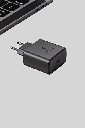 Huawei P30 Pro New Edition 45W Turbo Hızlı Şarj Adaptörü Şarj Başlığı PD Type-C Girişli