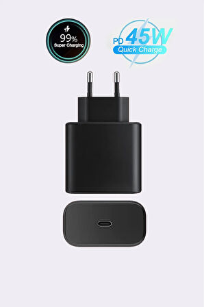 Huawei Nova 5 Nova 6 Nova 7 Pro Se Uyumlu 45w Hızlı Şarj Adaptörü Şarj Başlığı Pd Type-c Girişli