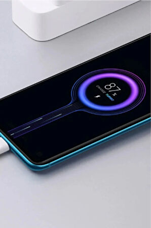 Xiaomi Mi 10T Pro Mİ 10T Lite Uyumlu 33W Süper Hızlı Şarj Aleti Seti Adaptör ve Usb to Type-c Kablo