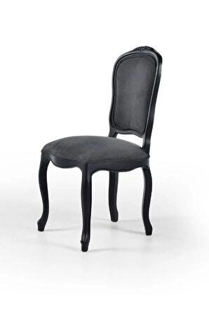 Victoria Ahşap Oymalı Country Sandalye