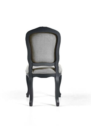 Victoria Ahşap Oymalı Country Sandalye