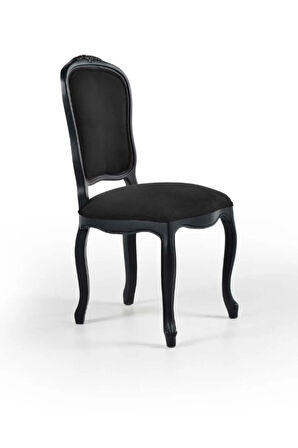 Victoria Ahşap Oymalı Country Sandalye