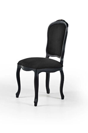 Victoria Ahşap Oymalı Country Sandalye