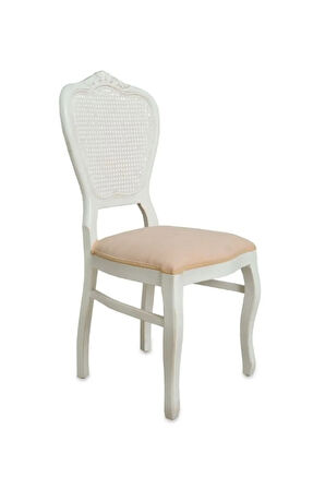 Versailes Hazeranlı Klasik Ahşap Sandalye