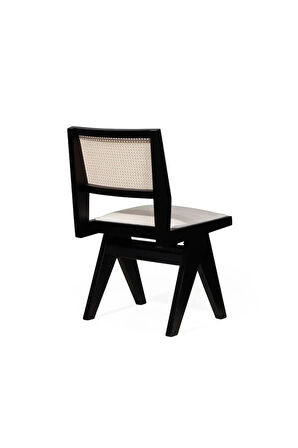 Lofoten Hazeranlı İskandinav Ahşap Sandalye