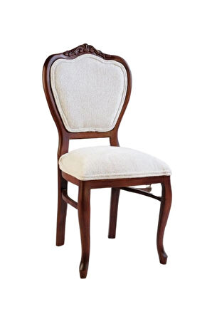 Versailes Klasik Ahşap İşlemeli Sandalye