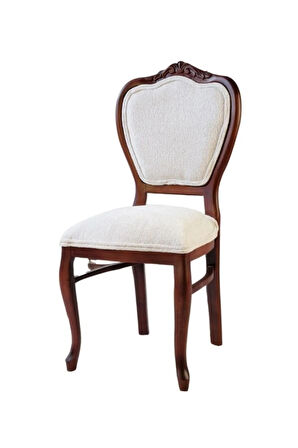 Versailes Klasik Ahşap İşlemeli Sandalye