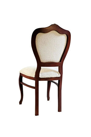 Versailes Klasik Ahşap İşlemeli Sandalye