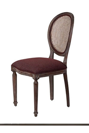 Madalyon Hazeranlı Ahşap Klasik Sandalye