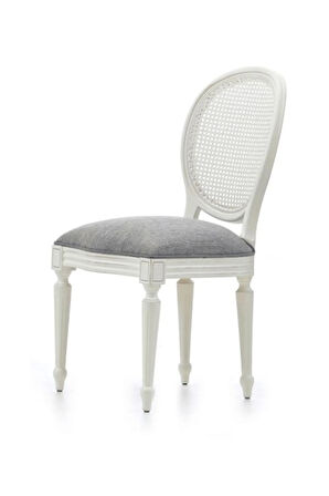 Madalyon Hazeranlı Ahşap Klasik Sandalye