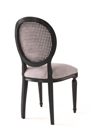 Madalyon Hazeranlı Ahşap Klasik Sandalye