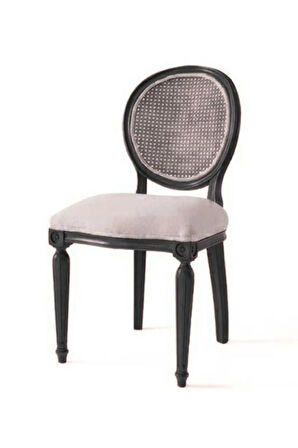 Madalyon Hazeranlı Ahşap Klasik Sandalye