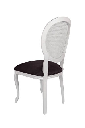 Madalyon Hasırlı Ahşap Sandalye