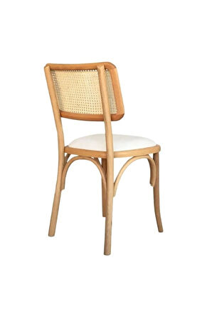 Sofa Hazeranlı Ahşap İskandinav Sandalye