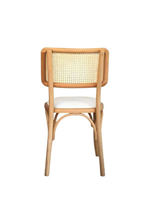 Sofa Hazeranlı Ahşap İskandinav Sandalye