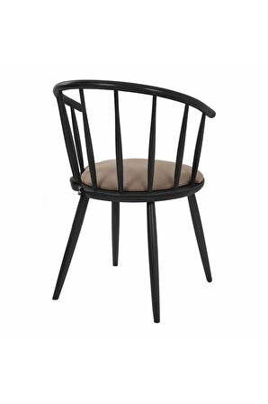 Bamboo Ahşap Mutfak Sandalyesi