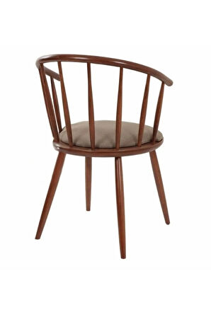 Bamboo Ahşap Mutfak Sandalyesi