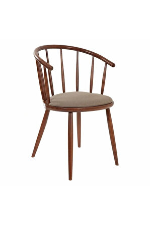 Bamboo Ahşap Mutfak Sandalyesi