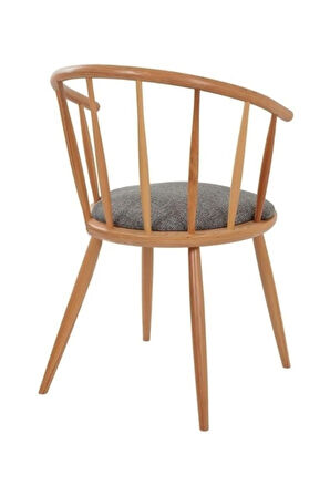 Bamboo Ahşap Mutfak Sandalyesi