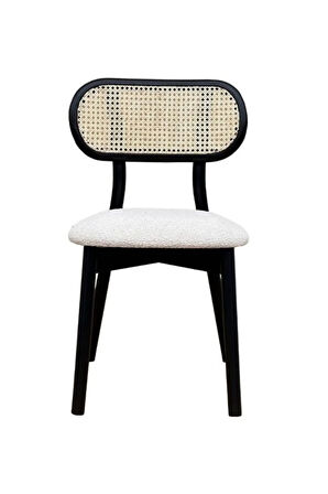 Orpheus Bambu Hasırlı Ahşap Sandalye